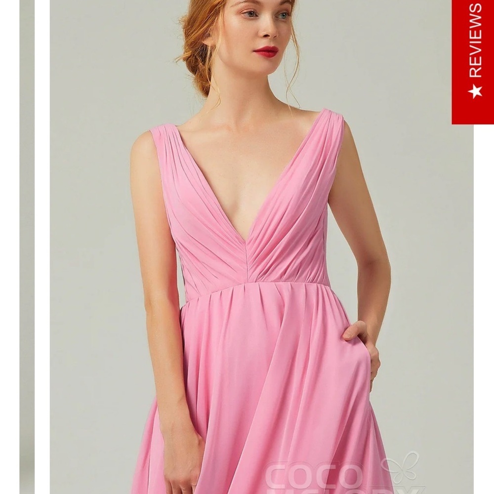 Elegant Mauve Sleeveless Maxi Dress - Picture 5 of 16